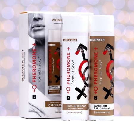 Cosmetic kit Female Formula Sexy No. 2, shower gel, 250 ml+shampoo, 250 ml (based on L`Imperatrice 3 Anthology (D&G)