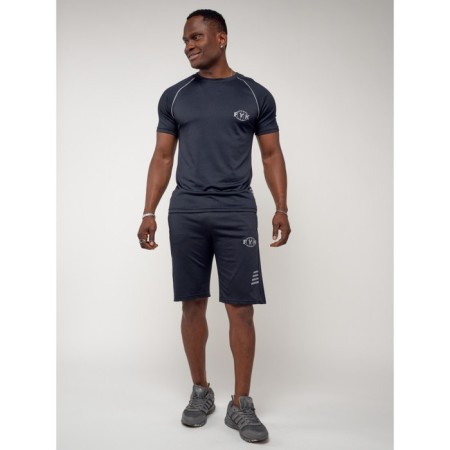 Sports suit men's, size 48-50, dark blue color-5