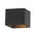 Wall lamp ST LUCE. SL455.041.01. 1x6 W, LED, 3000K, 213 LM, 10x8 cm, black color