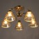 Cauline "Donna" 5he27 40W gold 56x56x22 cm Bayerlux