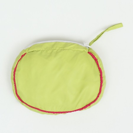 Combiason for dogs, demi -season with a bag, size S (DS 25, OG 33, Osh 23 cm), light green-12