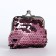 Wallet on the farmar, pink/white color