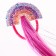 Hair strand on a hairpin, 40 cm