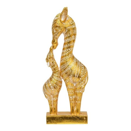 Decorative "zebras", 140 × 65 × 350 mm, gold color-2