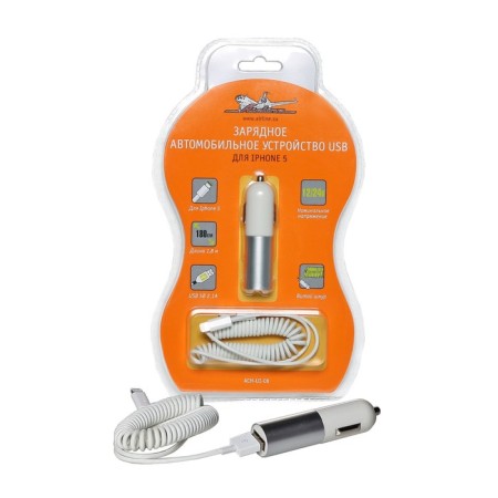 Charger Automobile USB for iPhone 5, 6 Airline Ach-UI-06