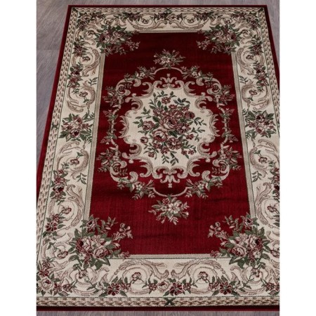 Rectangular carpet Merinos colizey, size 150x300 cm, color Red-1