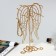 Angel wings stand 15 × 9.5 × 30, color gold