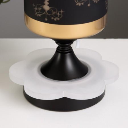 Aroma lace with backlight "Figure" E14 40W +RGB black 10x10x24.5 cm-4