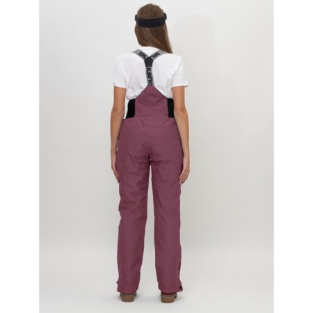 Ski -loving pants, size 42, burgundy color-3