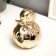 Ceramics candlestick for 1 candle "Elepeflain with a hook on the head" MIX 12.5x8.5x8 cm