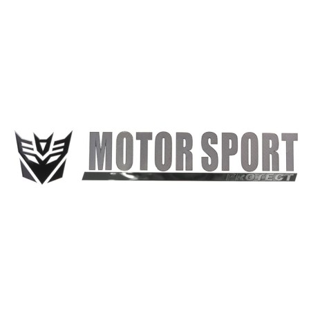 Skyway Metalloplastic Skyway "Motor Sport Protect", sticker, black, 150*25 mm