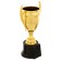 Cup 179b, award figure, gold, plastic stand, 20 × 10 × 8 cm.