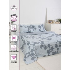 Bedding duet sarin, size 200x215 cm, 145x210 cm - 2 pcs, 50x70 cm - 2 pcs