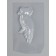 Plastic form for soap "parrot"