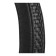 Combined, smooth/embossed skin, black, 37-39 cm braid