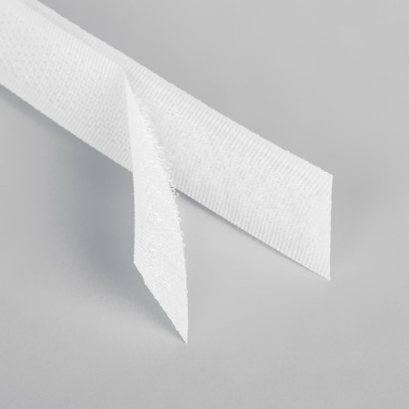 Velcro, 20 mm × 25 ± 1 m, white color-2