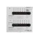 Charger station X6, 8 USB, 2.4 A, 96 W, with separate storage of devices, black