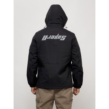 Sports male jacket, size 54, black color-13