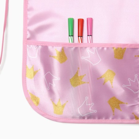 Set of children for creativity Ethel "Assistant" apron 49 x 39 cm and sleeves-4