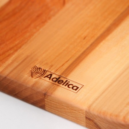 A set of cutting boards on a stand 2 pcs: 38 × 18, 28 × 18 cm, saturated with mineral oil, birch-6