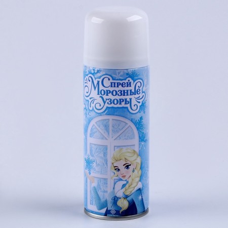 New Year's spray "Frosty Patterns", 250 ml., For the New Year-3