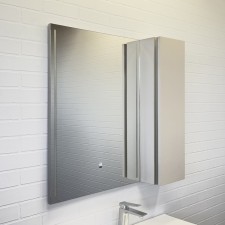 Comforty Bilbao-80 Mirror Comfort Gray Silk, LED backlighting