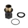 Accoona a9623 shell mixer, one -leaf, with nut, chrome
