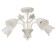 Susana chandelier 5x15W E27 white/gold 58x58x32cm Bayerlux