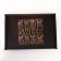 Wooden tray with engraving, 35.3 x24.8 x4 cm