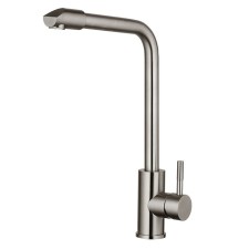 Fashun A54909 kitchen mixer, single -leaf, 35 mm cartridge, stainless steel, satin