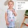 Apron Children's Ethel "Bunny", 49 x 39 cm, 100% polyester