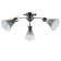 Svetogor chandelier "Shadow" 3x60W E27 chrome 65x65x22cm