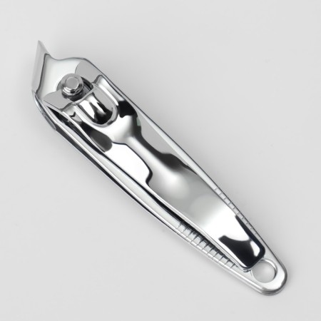 Kusachki - Kniper manicure, mowed blade, 6 cm, on the blister, silver color-1
