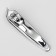 Kusachki - Kniper manicure, mowed blade, 6 cm, on the blister, silver color