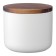 Smart Solutions storage bank, ceramic, white color, 350 ml