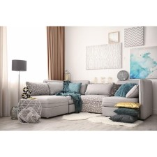 Штора портьерная, размер 200х270 см, замша, цвет светло-коричневый №17