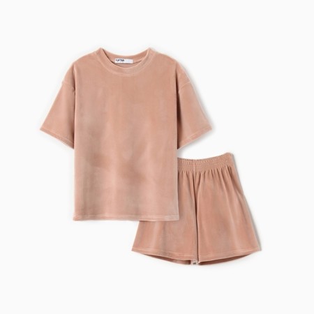 Kids (T-shirt, shorts) KAFTAN PLUSHY R.34 (122-128), beige