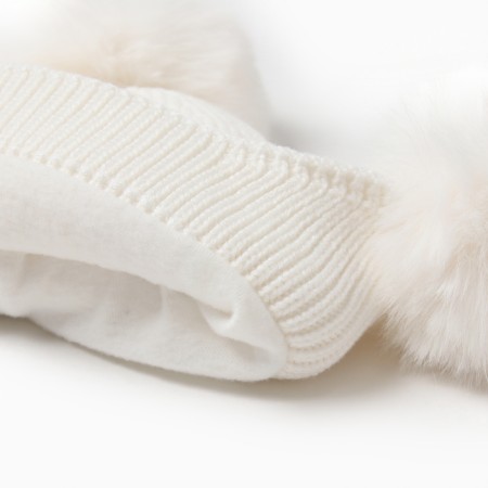 Hat insulated crumb I r.48-50, 1-3 years old, milk-1