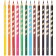 Colored pencils, 12 colors, trihedral, cold heart