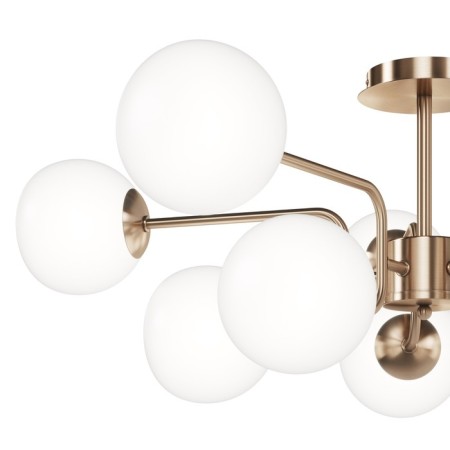Suspended lamp Maytoni Mod221PL-10G, 10HE14, 40W, 90.7x90.7 cm, brass color-6