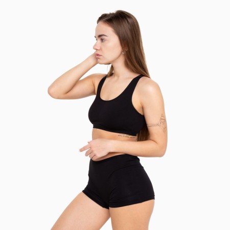 Panties Female shorts, black color, size 46-48 (XL)-1