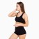 Panties Female shorts, black color, size 46-48 (XL)