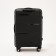 Middle suitcase 24 ", lightning department, code castle, 4 wheels, black color