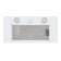 Kitchen hood Homsair Camelia Power 60, 30 m2, 3 modes, white