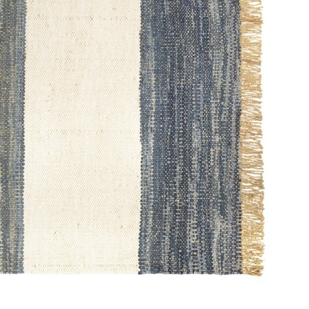 Reding from jute, denim and wool Tkano Hyderabad Ethnic, size 160x230 cm-9