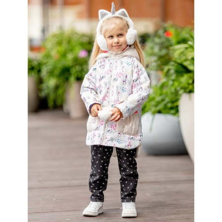 Park jacket for girls, height 80 cm-1
