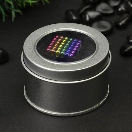Antistress Magnet "Neokub" 216 balls d = 0.5 cm mix