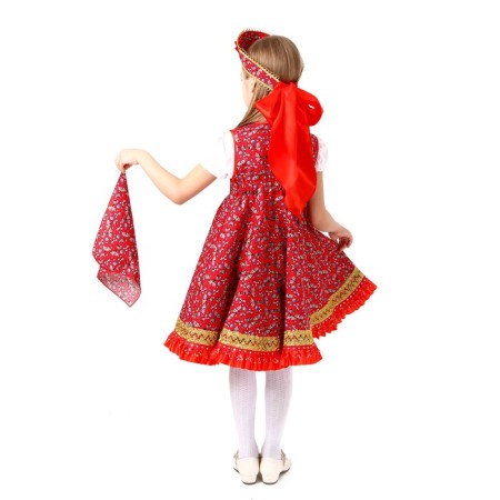 Carnival costume "Round dance", cotton, p. 28, growth 98-104 cm-1