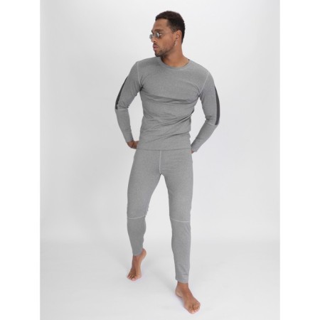 Thermal underwear is male, size 46-48, the color is light gray-5