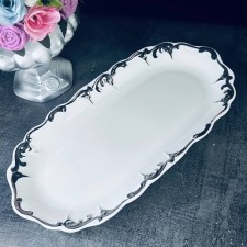 Блюдо овальное Lenardi Argento, длина 37 см